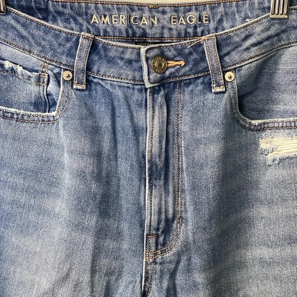 American Eagle mom jean size 6R - Picture 6 of 8